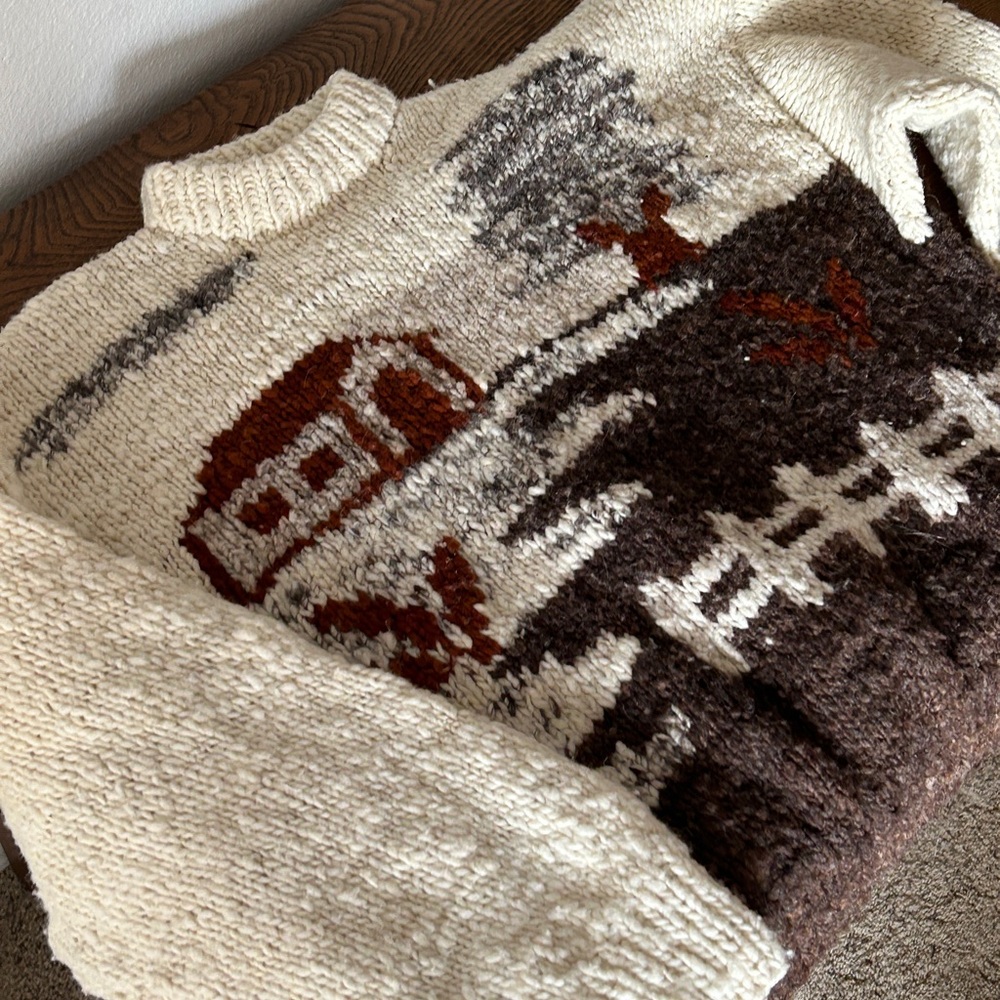 vintage barn wool sweater